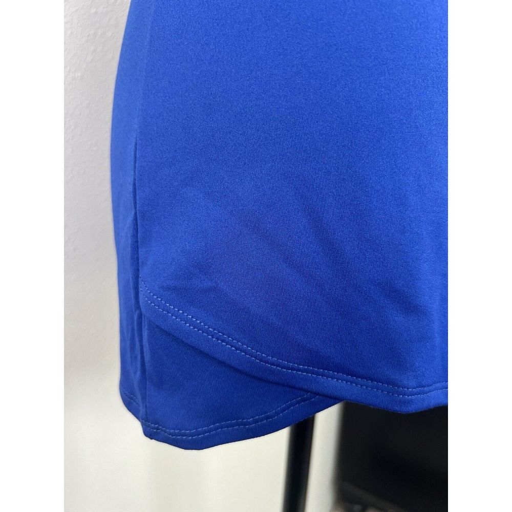 Under Armour Golf Polo Shirt Womens Small Blue Heat Gear UPF 30 Sleeveless - Picture 4 of 13